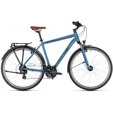 Bicicleta de paseo CUBE TOURING DIAMANT Azul 2023 0